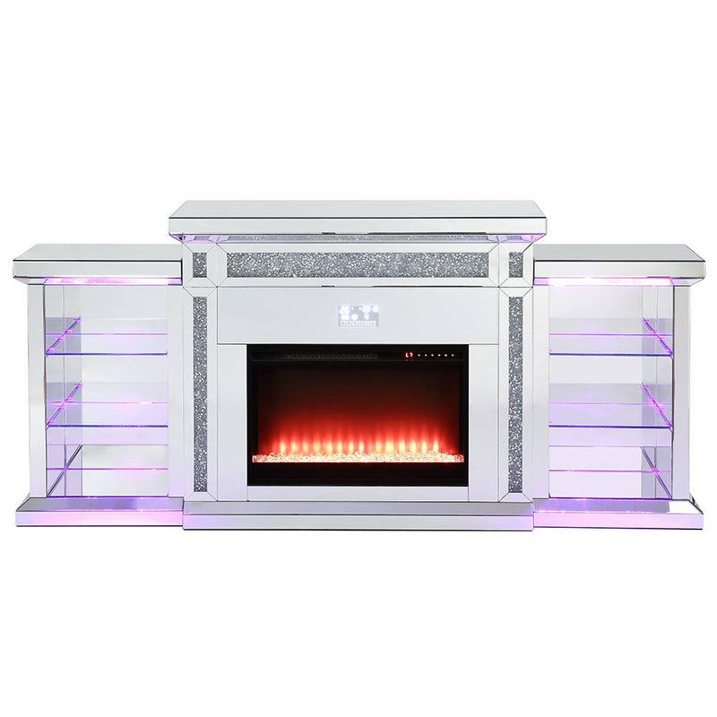 Acme Furniture Noralie AC00518 Fireplace with LED & Bluetooth IMAGE 17