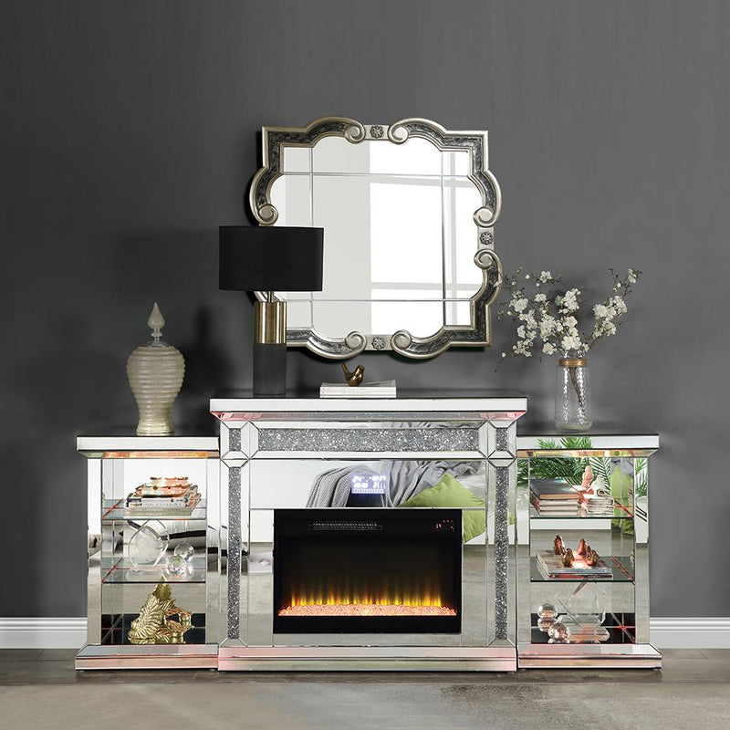 Acme Furniture Noralie AC00518 Fireplace with LED & Bluetooth IMAGE 18
