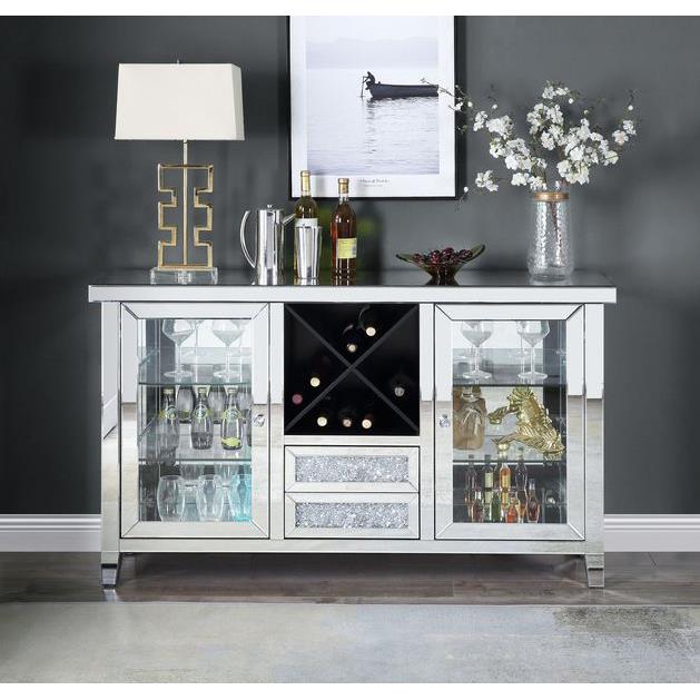 Acme Furniture Noralie AC00525 Wine Cabinet IMAGE 1