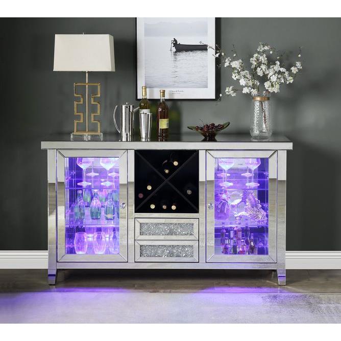 Acme Furniture Noralie AC00525 Wine Cabinet IMAGE 5
