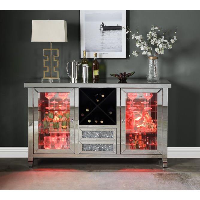 Acme Furniture Noralie AC00525 Wine Cabinet IMAGE 6