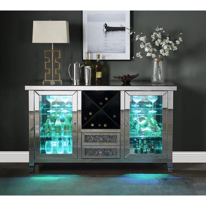 Acme Furniture Noralie AC00525 Wine Cabinet IMAGE 7