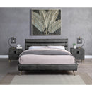 Acme Furniture Doris BD00563Q Queen Bed - Grey IMAGE 1