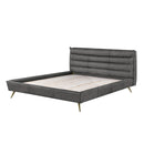 Acme Furniture Doris BD00563Q Queen Bed - Grey IMAGE 2