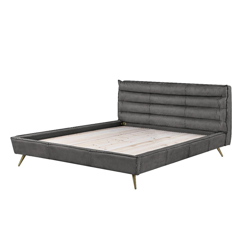 Acme Furniture Doris BD00563Q Queen Bed - Grey IMAGE 2
