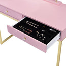 Acme Furniture Coleen AC00668 Vanity Desk - Pink IMAGE 5