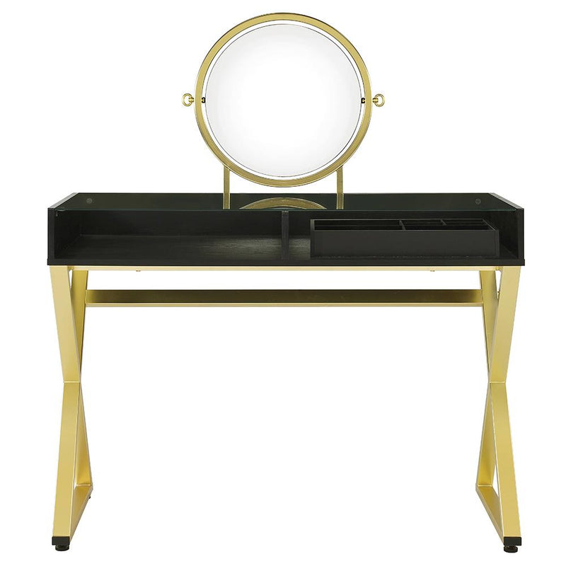 Acme Furniture Coleen AC00669 Vanity Desk - Black IMAGE 3