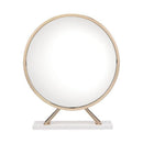 Acme Furniture Midriaks AC00723 Mirror & Stool IMAGE 1