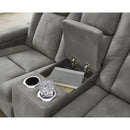  Signature Design by Ashley Next-Gen DuraPella 2200418 Power Reclining Loveseat with Console and Adjustable Headrest IMAGE 6