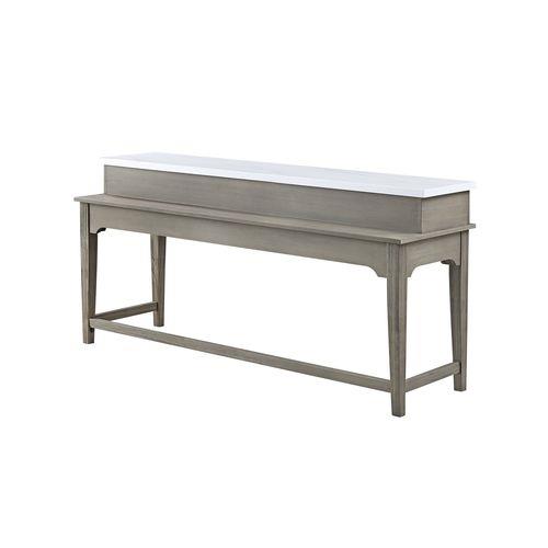 Acme Furniture Wandella DN00089 Dining Table with Stools - Oak IMAGE 2