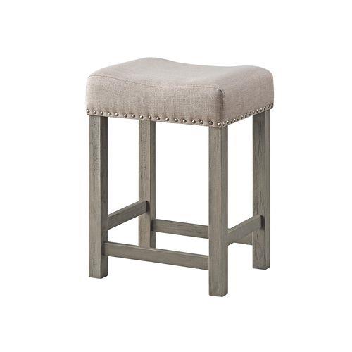 Acme Furniture Wandella DN00089 Dining Table with Stools - Oak IMAGE 4