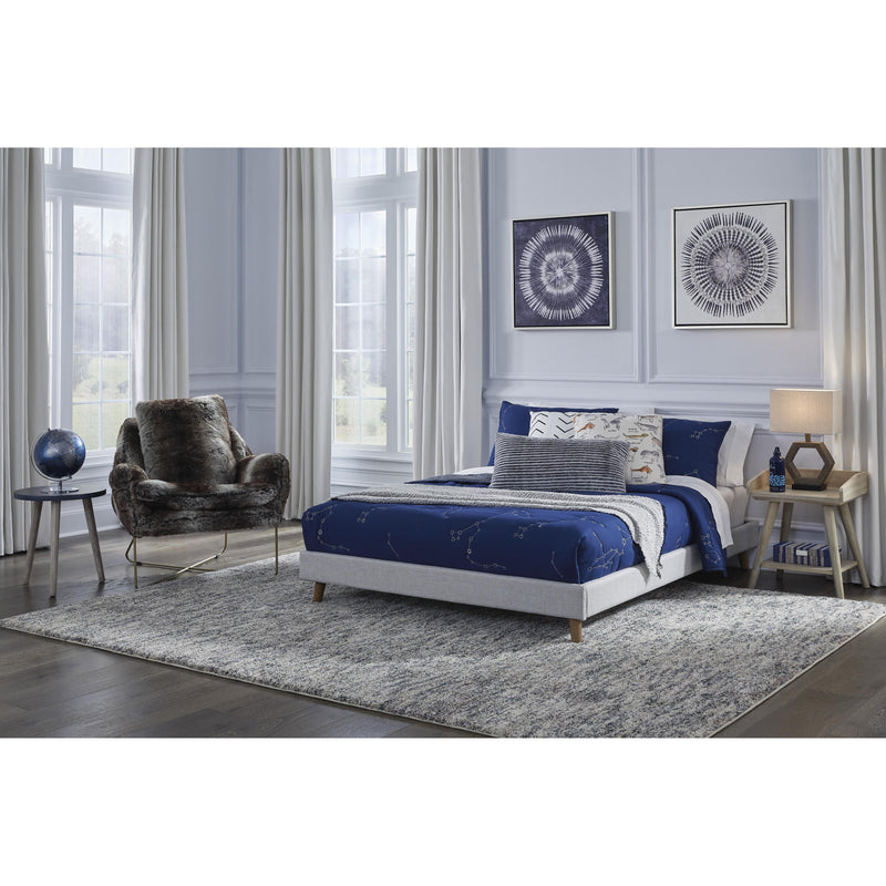  Signature Design by Ashley Tannally B095-772 Full Upholstered Platform Bed IMAGE 5