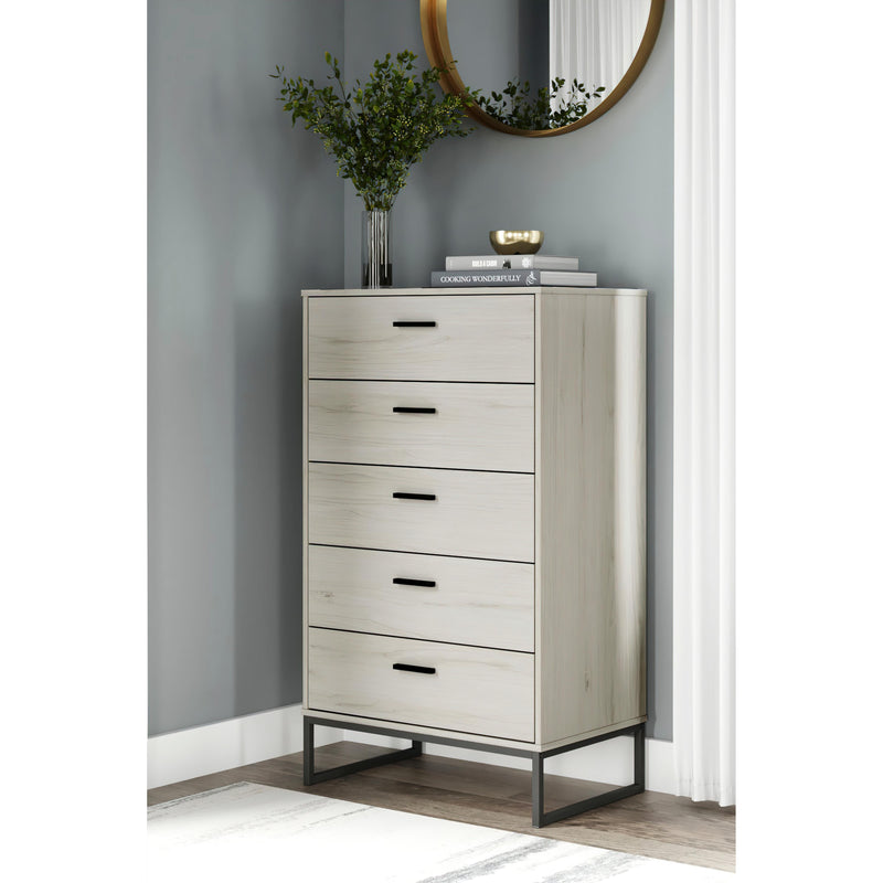  Signature Design by Ashley Socalle EB1864-245 Five Drawer Chest IMAGE 6