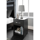 Signature Design by Ashley Finch EB3392-291 One Drawer Night Stand IMAGE 6