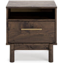  Signature Design by Ashley Calverson EB3660-291 One Drawer Night Stand IMAGE 3