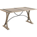  Elements International Callista Folding Top Dining Table IMAGE 1