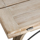  Elements International Callista Folding Top Dining Table IMAGE 6