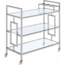  Elements International Ezra Serving Bar Cart IMAGE 1