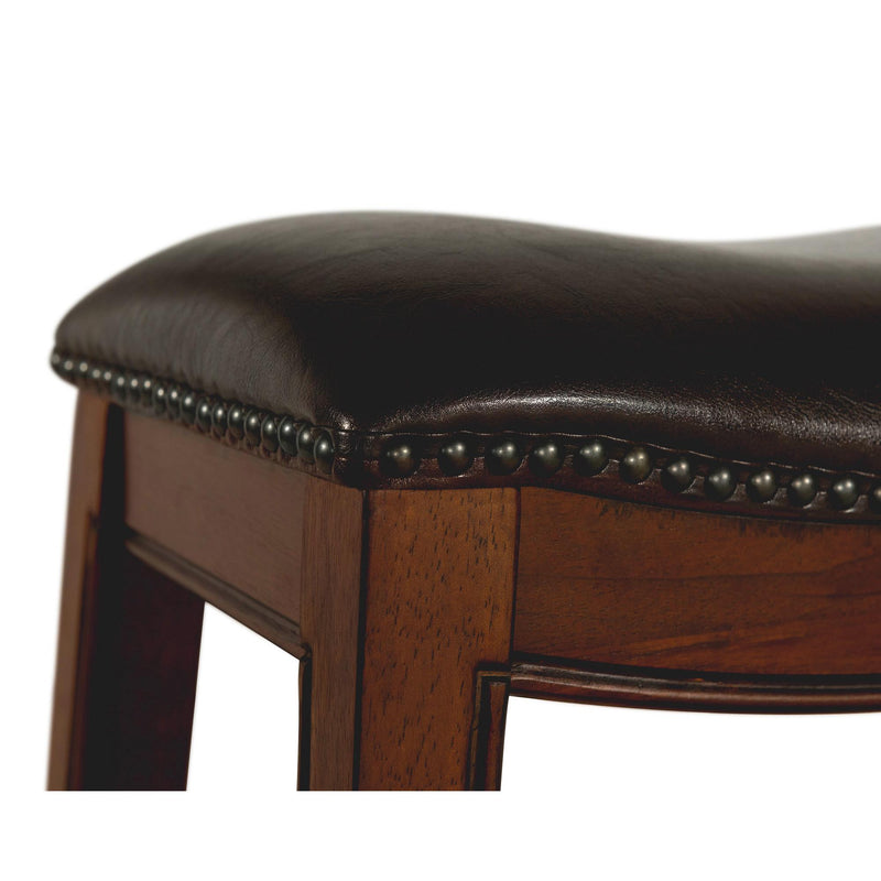  Elements International Fiesta Barstool 30" - Brown IMAGE 5