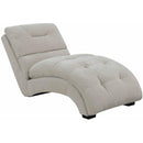  Elements International Dominick Chaise (K/D) In Amigo Linen IMAGE 1