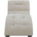  Elements International Dominick Chaise (K/D) In Amigo Linen IMAGE 3