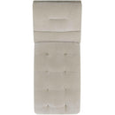  Elements International Dominick Chaise (K/D) In Amigo Linen IMAGE 4