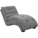  Elements International Dominick Chaise (K/D) In Amigo Granite IMAGE 1