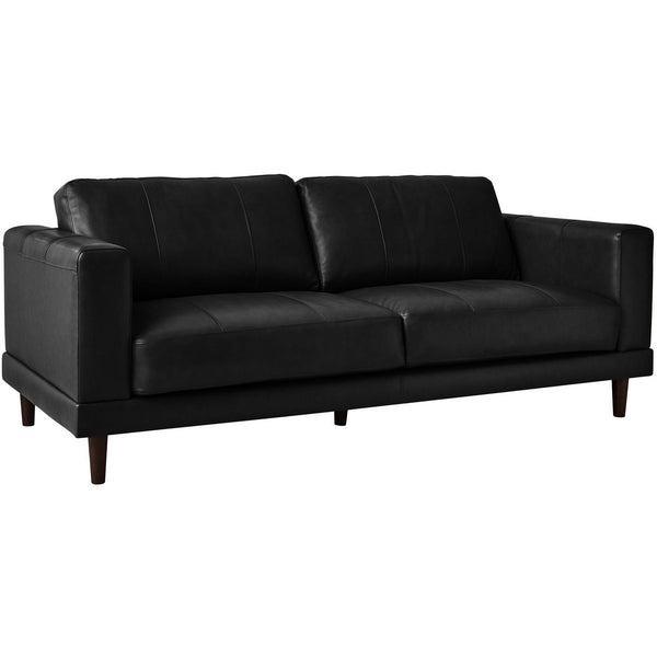  Elements International Hampton Sofa in Fiero Black IMAGE 1
