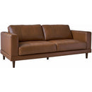  Elements International Hampton Sofa in Fiero Fiero Tan IMAGE 1