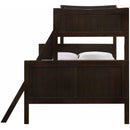  Elements International Sami Twin Over Full Bunk Espresso IMAGE 3