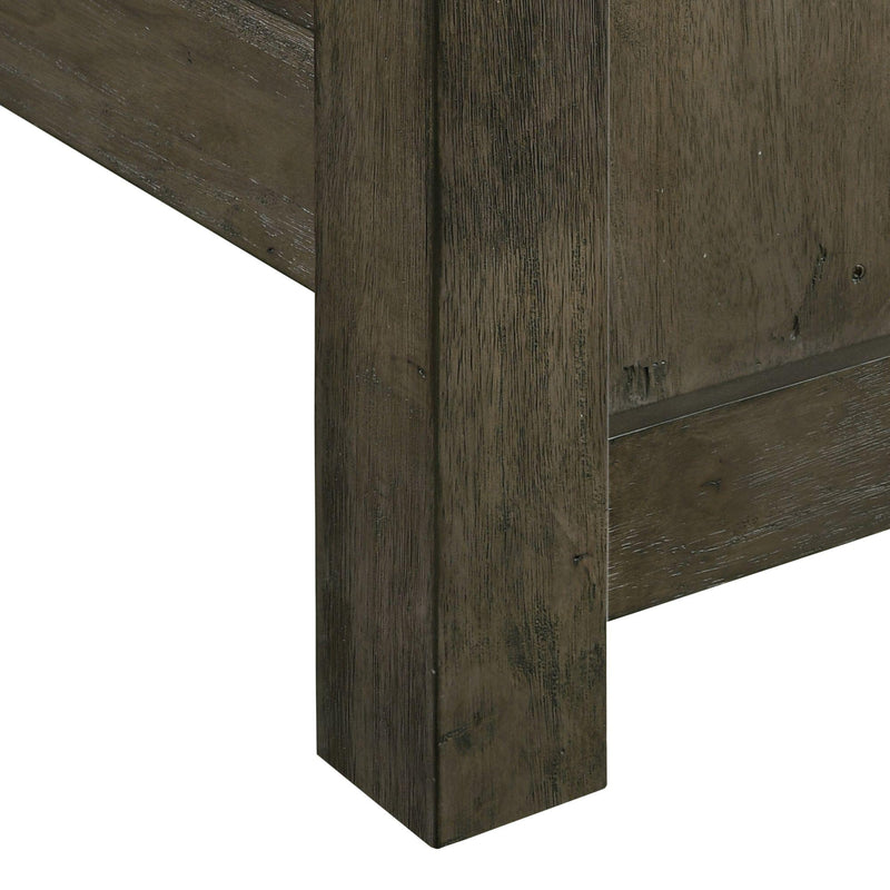  Elements International Maverick King Panel Bed Grey IMAGE 5