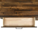  Elements International Warner Twin Platform Storage Bed in Chestnut IMAGE 6