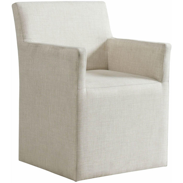  Elements International Collins Dining Arm Chair in Grey IMAGE 1