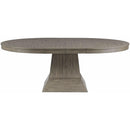  Elements International Collins Dining Table Complete in Grey IMAGE 2