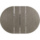  Elements International Collins Dining Table Complete in Grey IMAGE 4