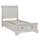 Signature Design by Ashley Robbinsdale B742B12 Twin Sleigh Storage Bed IMAGE 4