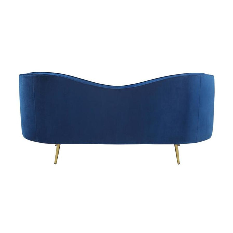 Coaster Furniture Sophia 506862 Loveseat - Blue IMAGE 4