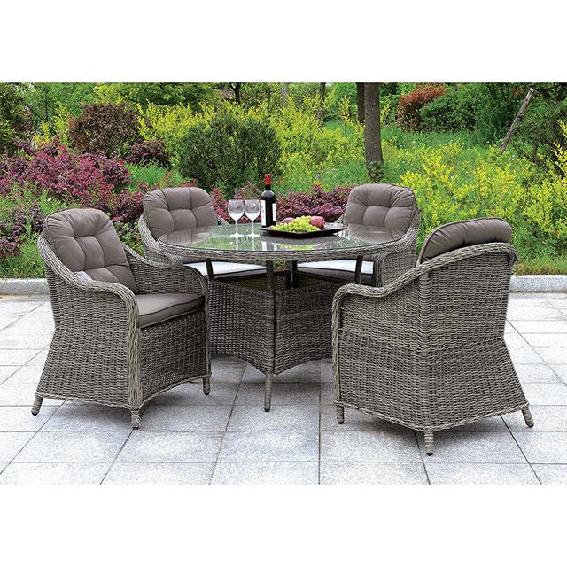 Furniture of America Canistota CM-OT2220-AC-2PK Arm Chair IMAGE 2