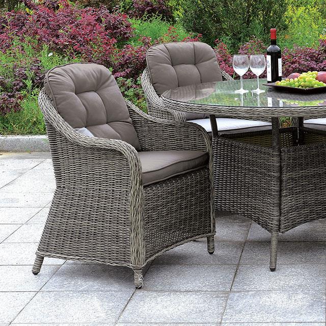 Furniture of America Canistota CM-OT2220-AC-2PK Arm Chair IMAGE 7