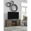 Signature Design by Ashley Trinell EW0446W8 TV Stand with Electric Fireplace IMAGE 3