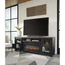 Signature Design by Ashley Foyland W989W1 83" TV Stand with Electric Fireplace IMAGE 6