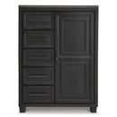  Signature Design by Ashley Foyland B989-48 Door Chest IMAGE 3