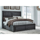 Signature Design by Ashley Foyland B989B5 California King Panel Storage Bed IMAGE 5
