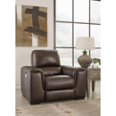  Signature Design by Ashley Alessandro U2550213 Power Recliner with Adjustable Headrest IMAGE 7