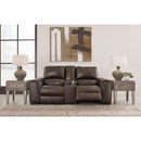  Signature Design by Ashley Alessandro U2550218 Power Reclining Loveseat with Console and Adjustable Headrest IMAGE 7