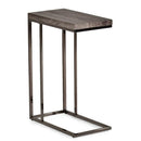  Steve Silver Furniture Lucia LU150CE Chairside End Table - Gray/Black Nickle IMAGE 1