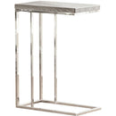  Steve Silver Furniture Lucia LU350CE Chairside End Table - Gray/Brown IMAGE 1