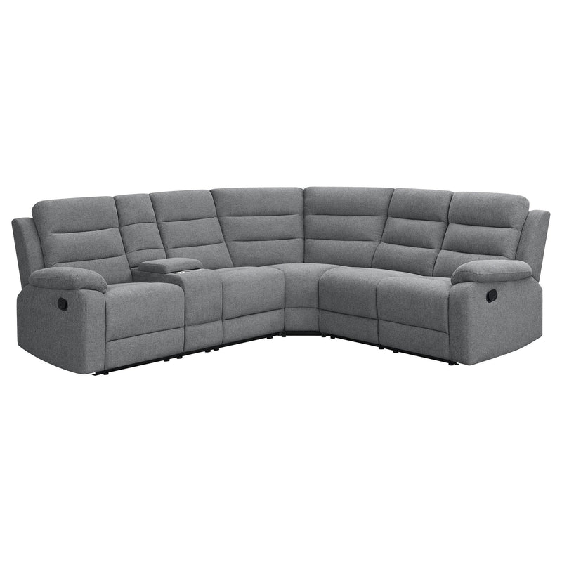 Coaster Furniture 609620 3 pc Reclining Sectional IMAGE 1