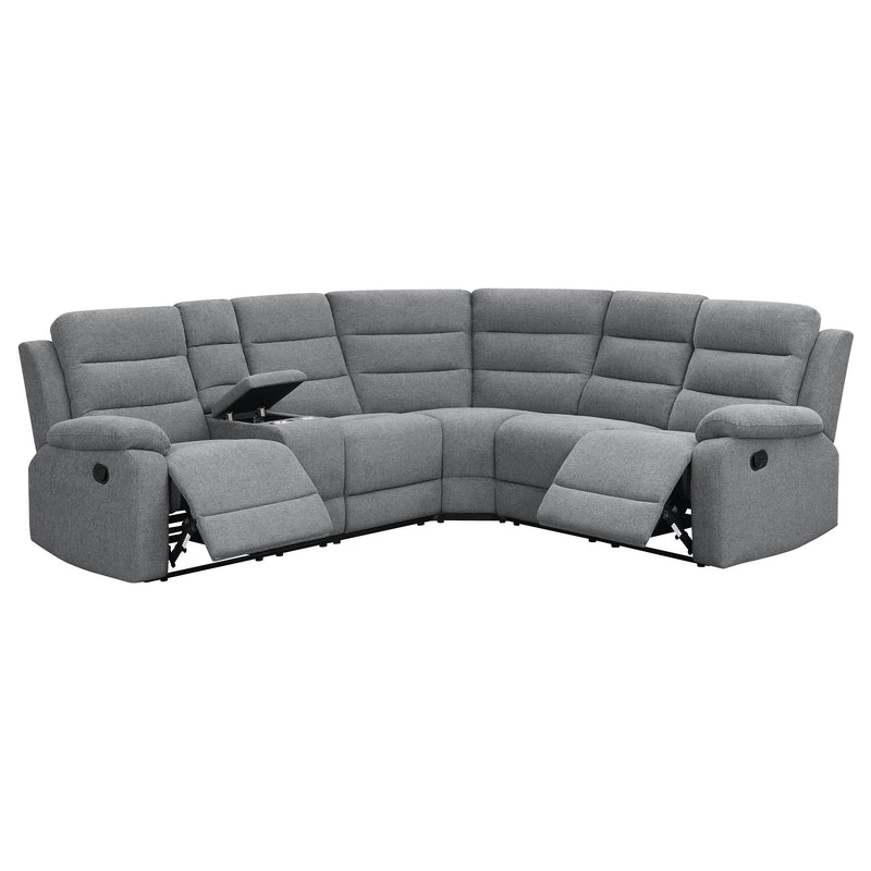 Coaster Furniture 609620 3 pc Reclining Sectional IMAGE 2