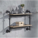 Acme Furniture Brantley AC00735 Wall Rack with 2 Shelves IMAGE 1
